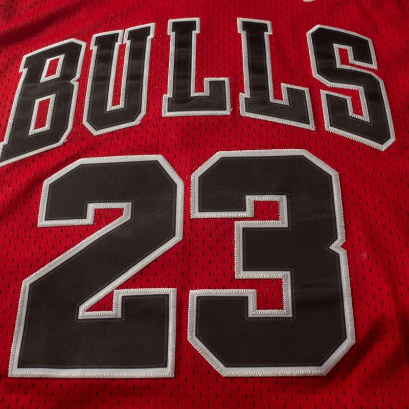 Chicago Bulls Red #23 JORDAN Classics Basketball Jersey 04 (Stitched)