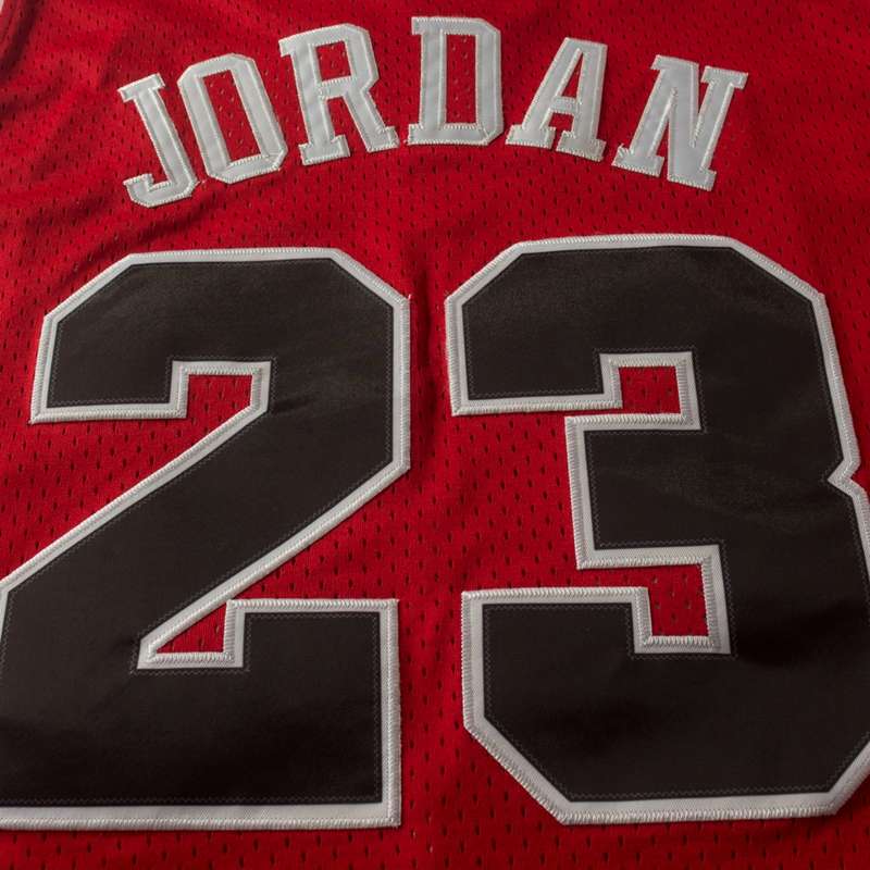 Chicago Bulls Red #23 JORDAN Classics Basketball Jersey 04 (Stitched)