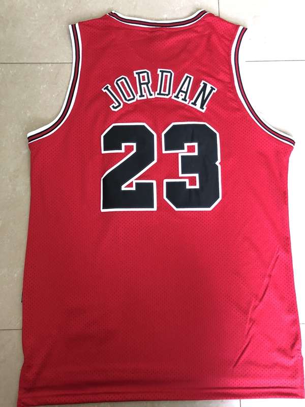 Chicago Bulls Red #23 JORDAN Classics Basketball Jersey 05 (Stitched)