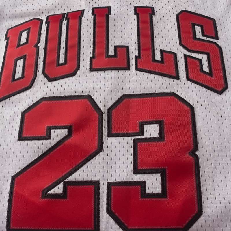 Chicago Bulls White #23 JORDAN Classics Basketball Jersey (Stitched)