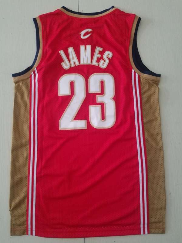 Cleveland Cavaliers 2003/04 Red #23 JAMES Classics Basketball Jersey (Stitched)