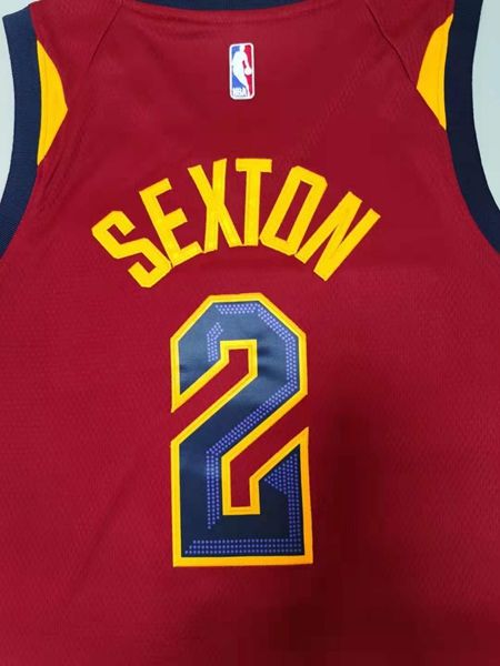 Cleveland Cavaliers Red #2 SEXTON Basketball Jersey (Stitched)