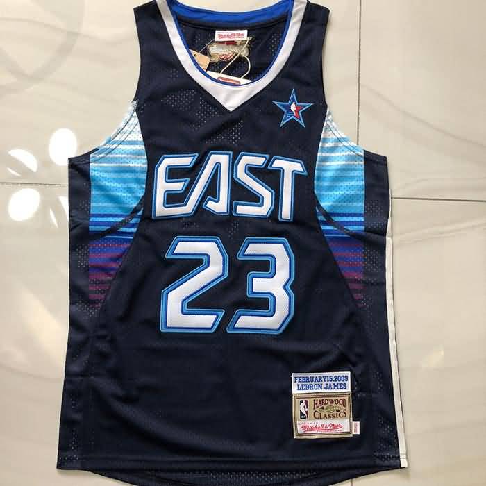 Cleveland Cavaliers 2009 Dark Blue #23 JAMES ALL-STAR Classics Basketball Jersey (Closely Stitched)