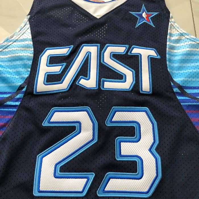 Cleveland Cavaliers 2009 Dark Blue #23 JAMES ALL-STAR Classics Basketball Jersey (Closely Stitched)
