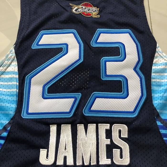 Cleveland Cavaliers 2009 Dark Blue #23 JAMES ALL-STAR Classics Basketball Jersey (Closely Stitched)