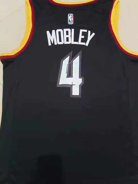 Cleveland Cavaliers 20/21 Black #4 MOBLEY Basketball Jersey (Stitched)