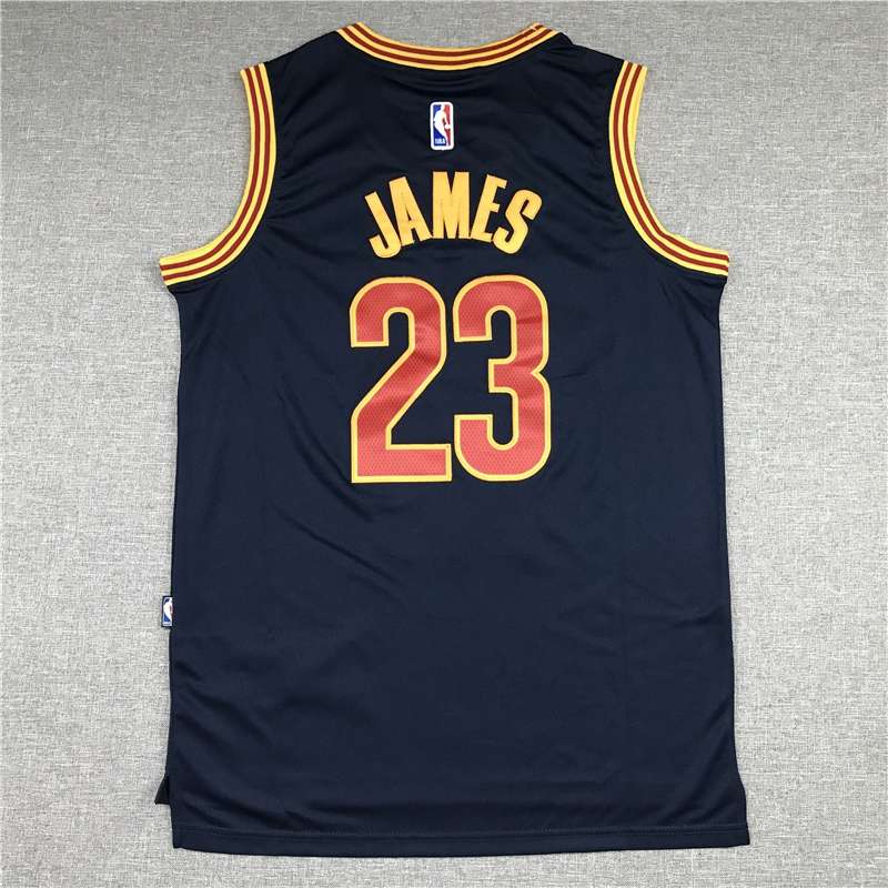 Cleveland Cavaliers Dark Blue #23 JAMES Classics Basketball Jersey (Stitched)