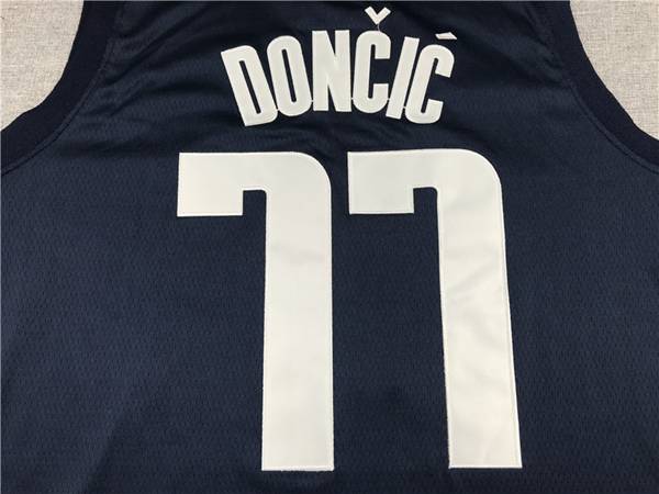 Dallas Mavericks 20/21 Dark Blue #77 DONCIC AJ Basketball Jersey (Stitched)