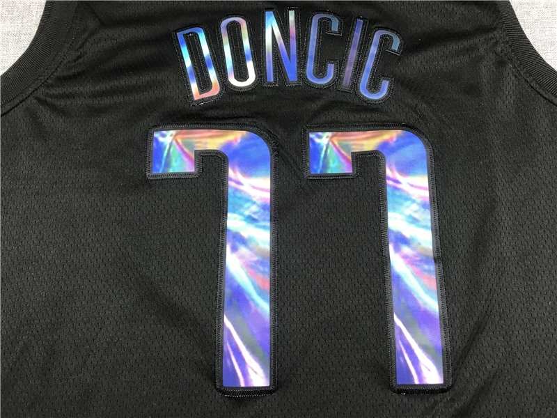 Dallas Mavericks 20/21 Black #77 DONCIC Basketball Jersey (Stitched)