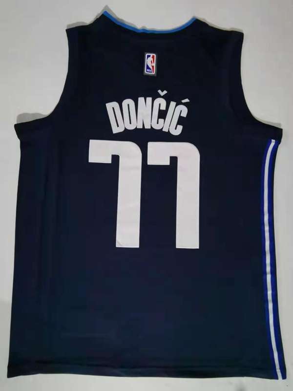 Dallas Mavericks 20/21 Dark Blue #77 DONCIC Basketball Jersey (Stitched)