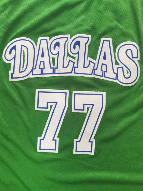 Dallas Mavericks 20/21 Green #77 DONCIC Basketball Jersey (Stitched)