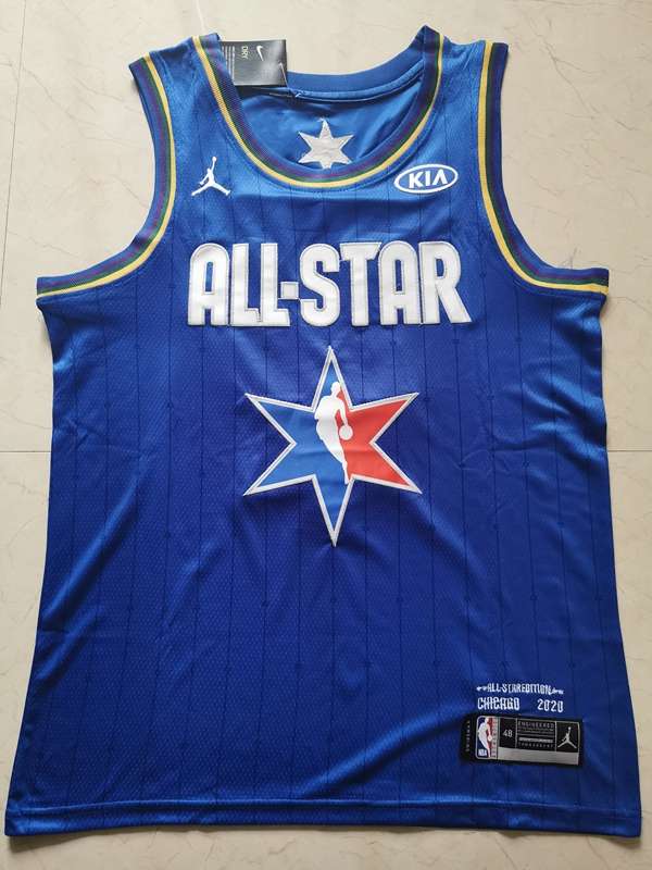 Dallas Mavericks 2020 Blue #77 DONCIC ALL-STAR Basketball Jersey (Stitched)