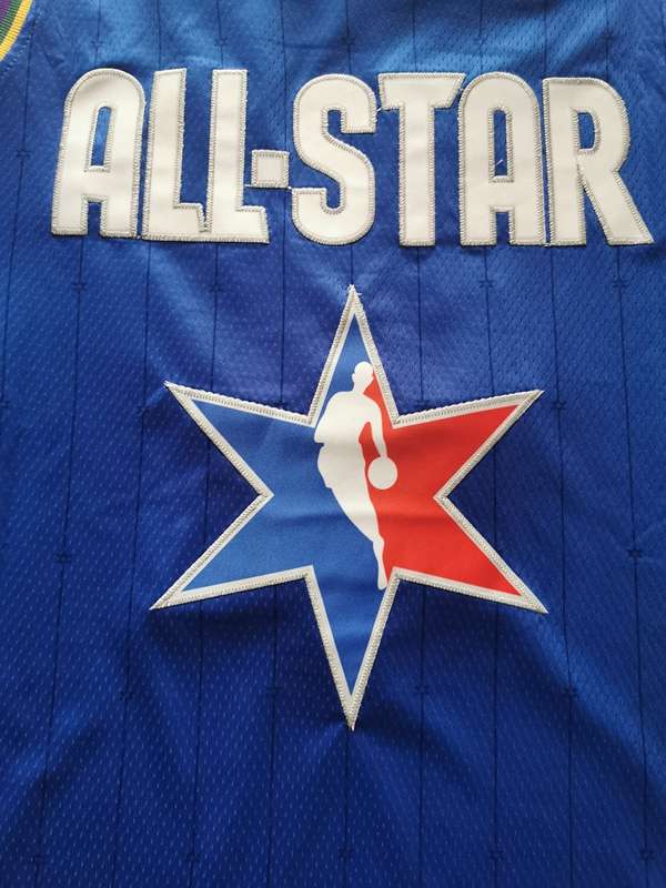 Dallas Mavericks 2020 Blue #77 DONCIC ALL-STAR Basketball Jersey (Stitched)