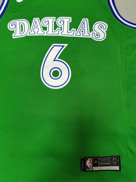 20/21 Dallas Mavericks Green #6 PORZINGIS Basketball Jersey (Stitched)