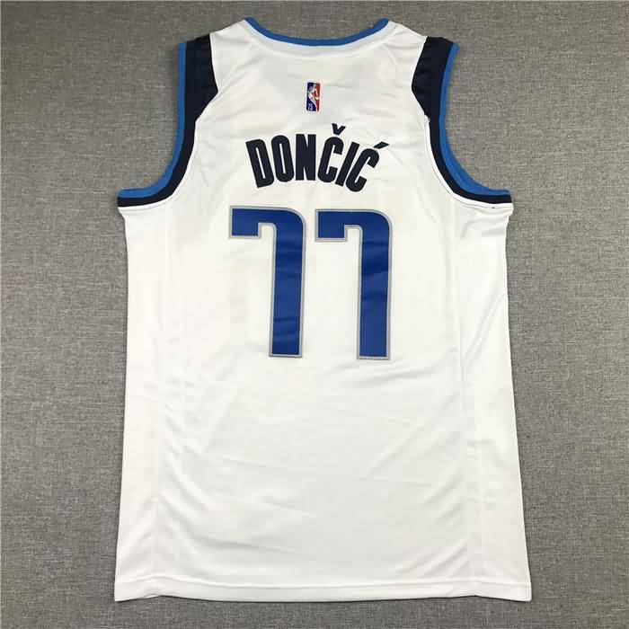 Dallas Mavericks 21/22 White #77 DONCIC Basketball Jersey (Stitched)