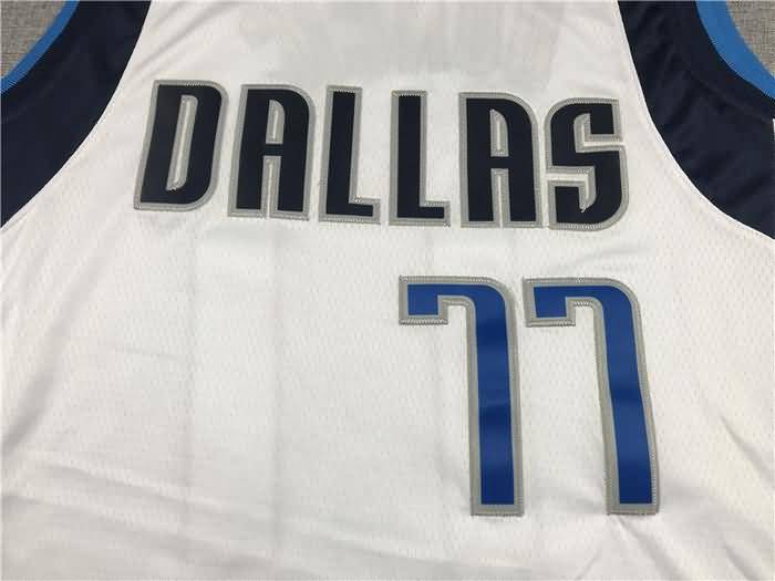 Dallas Mavericks 21/22 White #77 DONCIC Basketball Jersey (Stitched)