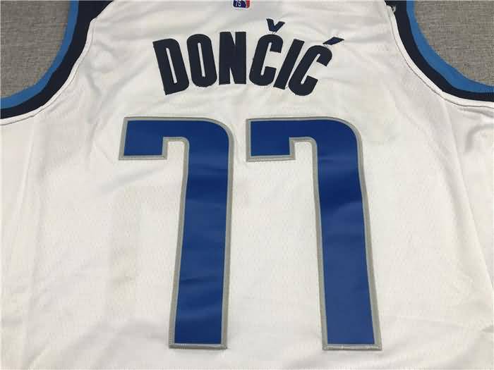 Dallas Mavericks 21/22 White #77 DONCIC Basketball Jersey (Stitched)