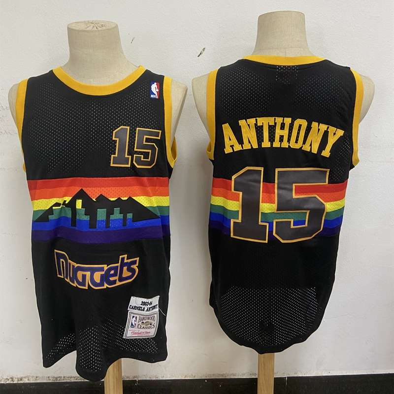 Denver Nuggets 2003/04 Black #15 JOKIC Classics Basketball Jersey (Stitched)