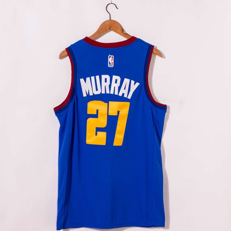 Denver Nuggets 20/21 Blue #27 MURRAY AJ Basketball Jersey (Stitched)