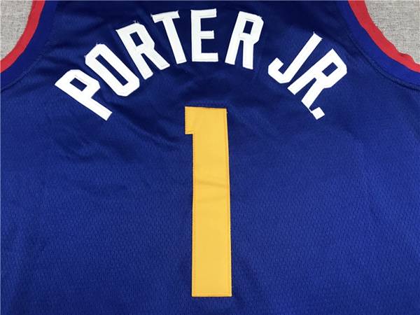Denver Nuggets 20/21 Blue #1 PORTER JR. Basketball Jersey (Stitched)