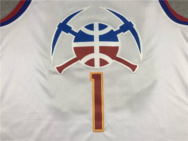 Denver Nuggets 20/21 White #1 PORTER JR. Basketball Jersey (Stitched)