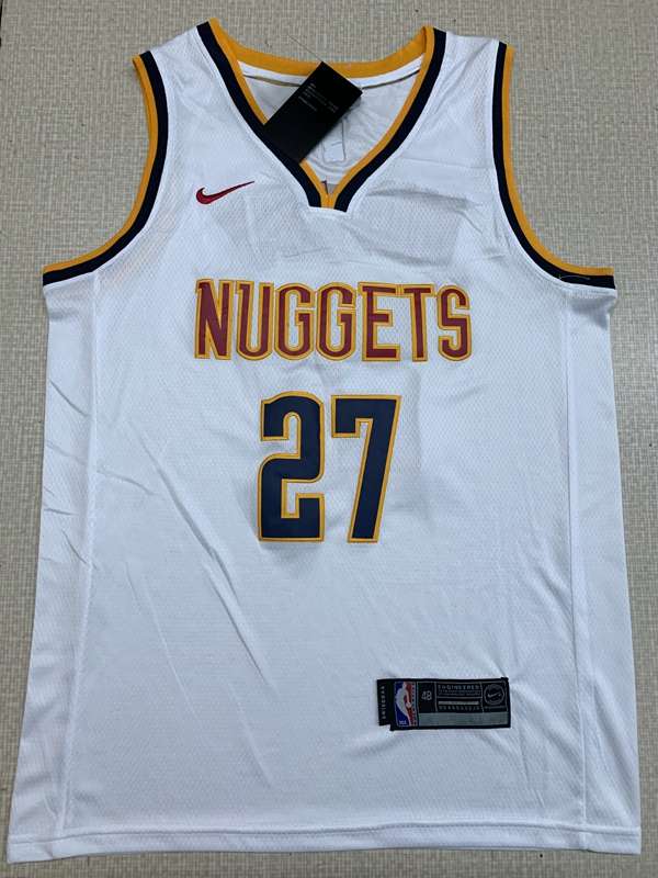 Denver Nuggets 20/21 White #27 MURRAY Basketball Jersey (Stitched)