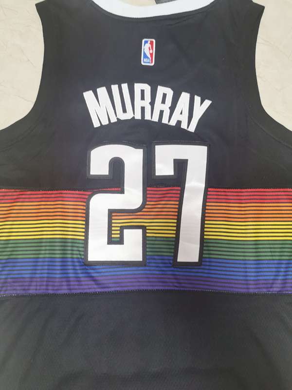 Denver Nuggets 2020 Black #27 MURRAY City Basketball Jersey (Stitched)