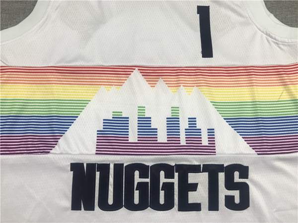 Denver Nuggets 2020 White #1 PORTERJR. City Basketball Jersey (Stitched)