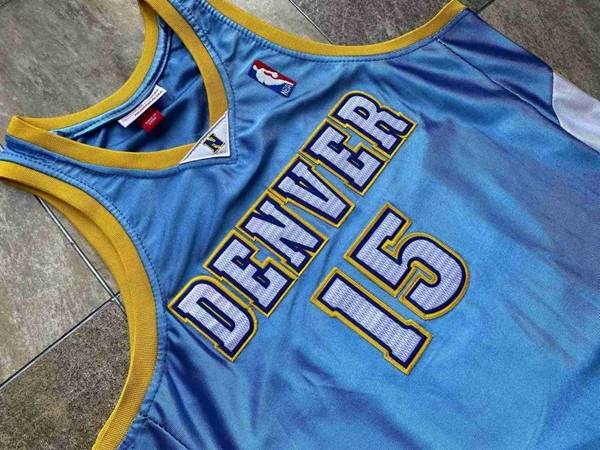 2003/04 Denver Nuggets Blue #15 ANTHONY Classics Basketball Jersey (Closely Stitched)