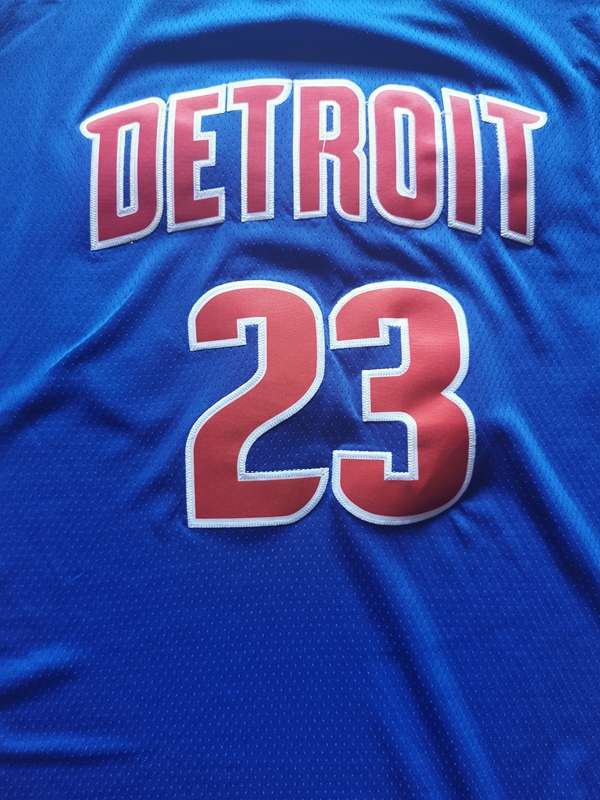 Detroit Pistons 20/21 Blue #23 GRIFFIN Basketball Jersey (Stitched)