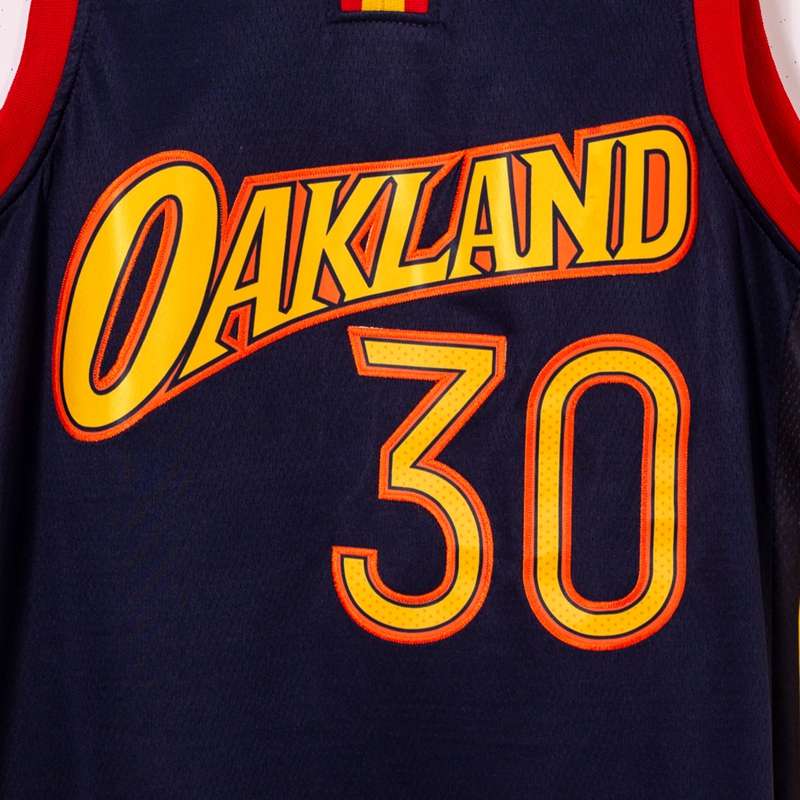 Golden State Warriors 20/21 Dark Blue #30 CURRY City Basketball Jersey (Stitched)