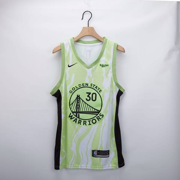 Golden State Warriors 20/21 Green #30 CURRY Basketball Jersey (Stitched)