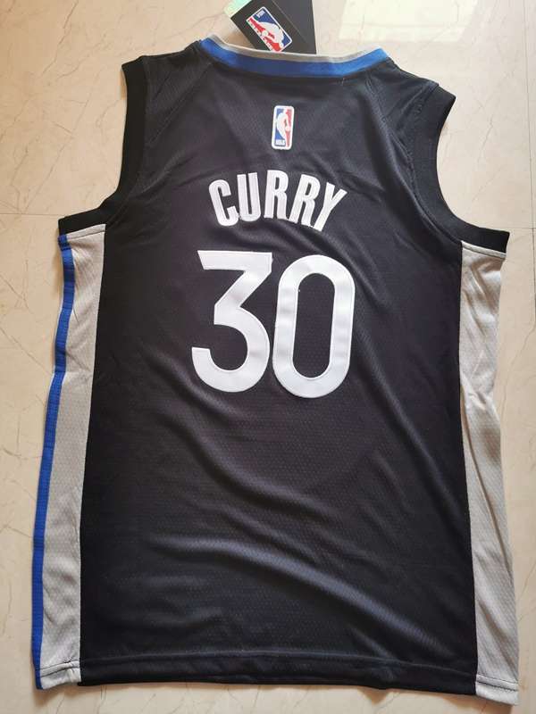 Golden State Warriors 2020 Black #30 CURRY Basketball Jersey (Stitched)