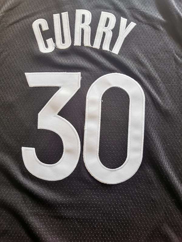 Golden State Warriors 2020 Black #30 CURRY Basketball Jersey (Stitched)