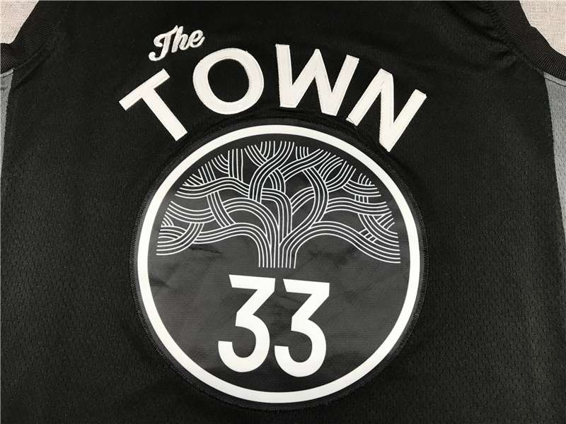Golden State Warriors 2020 Black #33 WISEMAN Basketball Jersey (Stitched)
