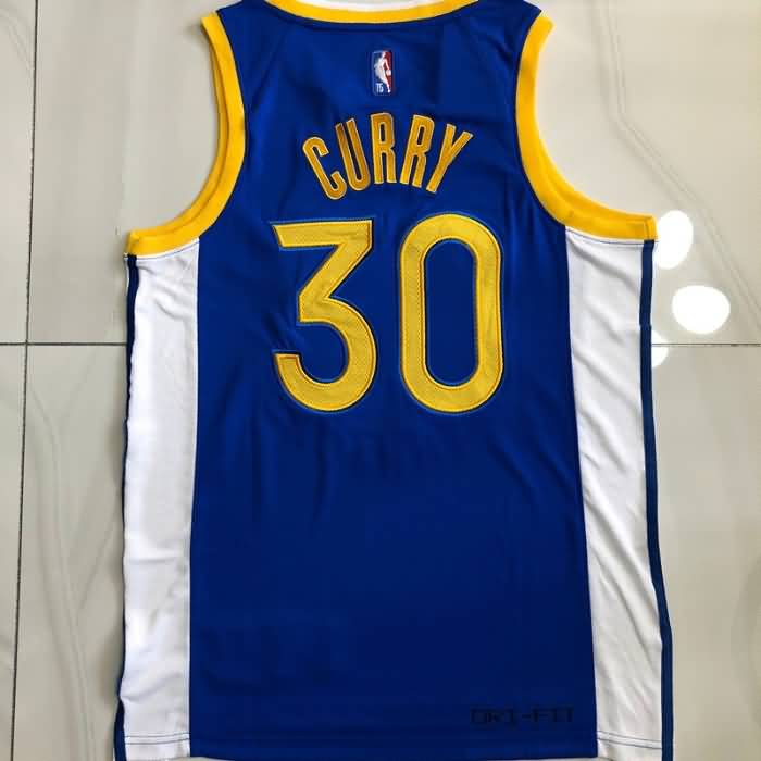 Golden State Warriors 21/22 Blue #30 CURRY Basketball Jersey (Closely Stitched)