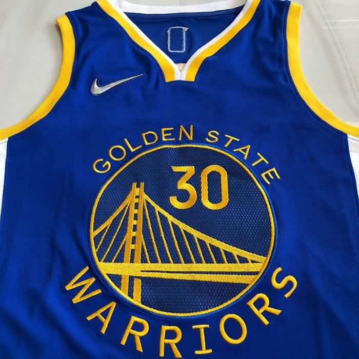 Golden State Warriors 21/22 Blue #30 CURRY Basketball Jersey (Closely Stitched)