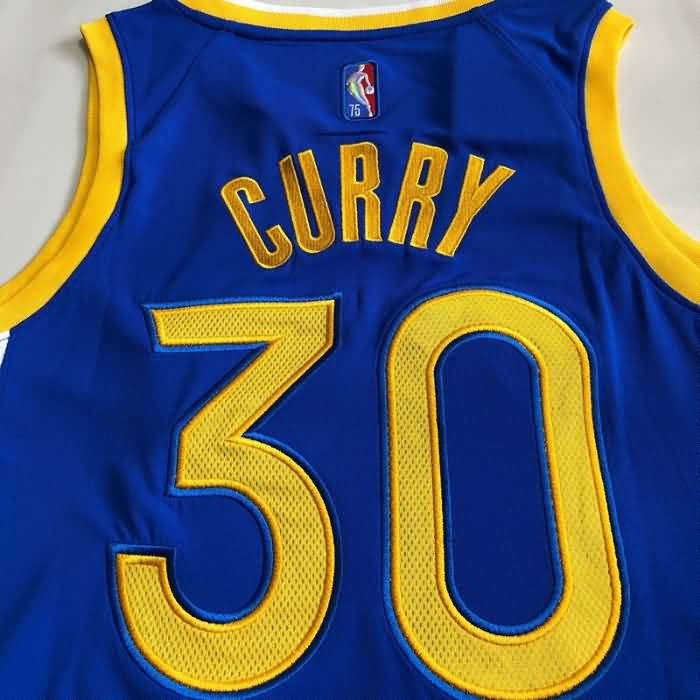 Golden State Warriors 21/22 Blue #30 CURRY Basketball Jersey (Closely Stitched)