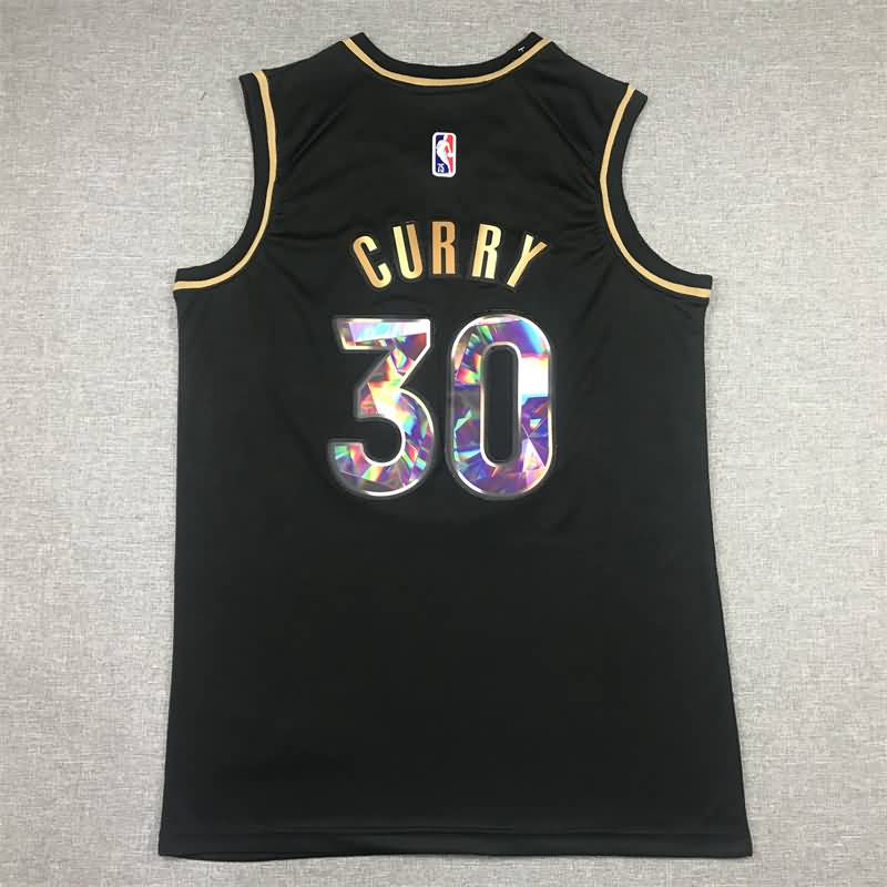Golden State Warriors 21/22 Black #30 CURRY Basketball Jersey (Stitched)