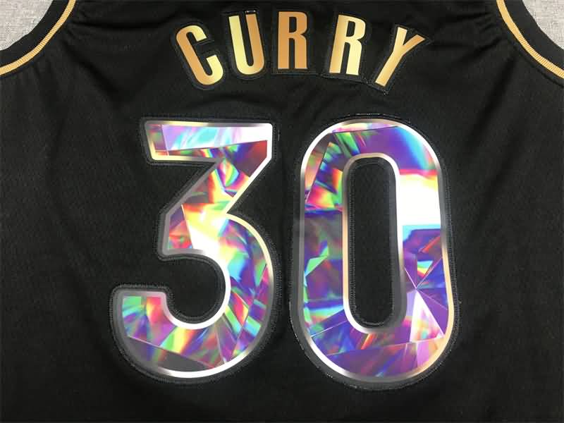 Golden State Warriors 21/22 Black #30 CURRY Basketball Jersey (Stitched)