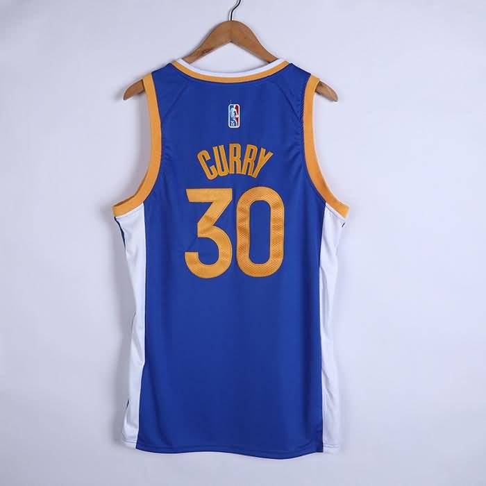 Golden State Warriors 21/22 Blue #30 CURRY Basketball Jersey (Stitched)