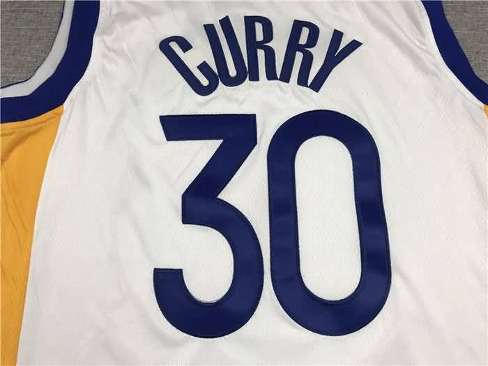 Golden State Warriors 21/22 White #30 CURRY Basketball Jersey (Stitched)