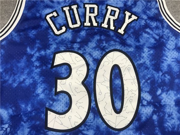 Golden State Warriors Purple #30 CURRY Basketball Jersey (Stitched)