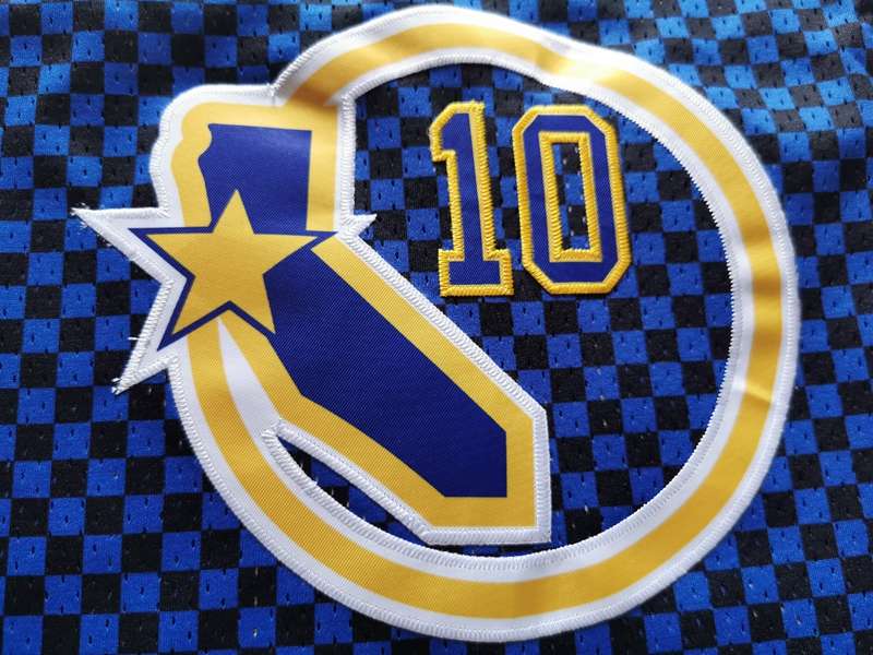 Golden State Warriors Blue #10 HARDAWAY Classics Basketball Jersey (Stitched)