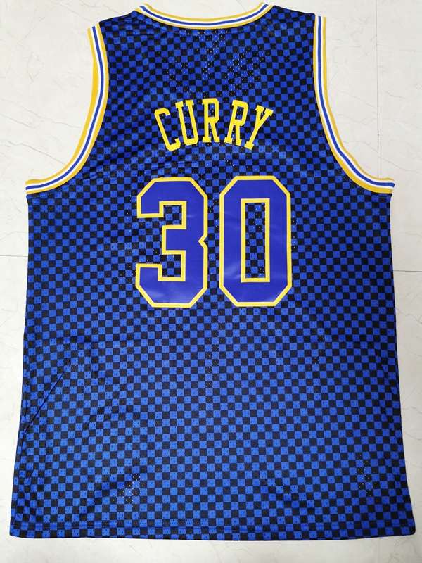 Golden State Warriors Blue #30 CURRY Classics Basketball Jersey (Stitched)