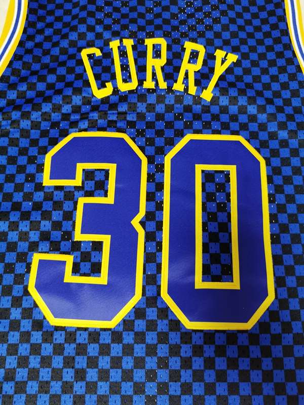Golden State Warriors Blue #30 CURRY Classics Basketball Jersey (Stitched)