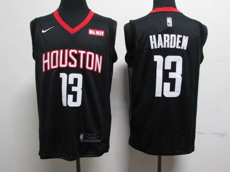 Houston Rockets 20/21 Black #13 HARDEN Basketball Jersey (Stitched)