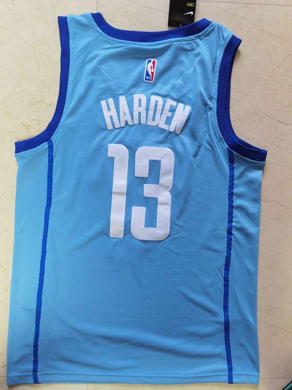 Houston Rockets 20/21 Blue #13 HARDEN City Basketball Jersey (Stitched)