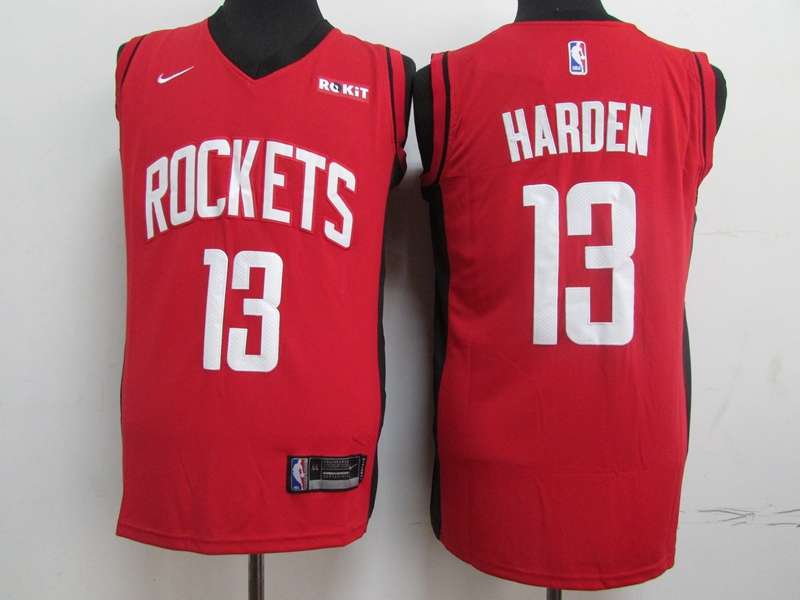 Houston Rockets 20/21 Red #13 HARDEN Basketball Jersey (Stitched)
