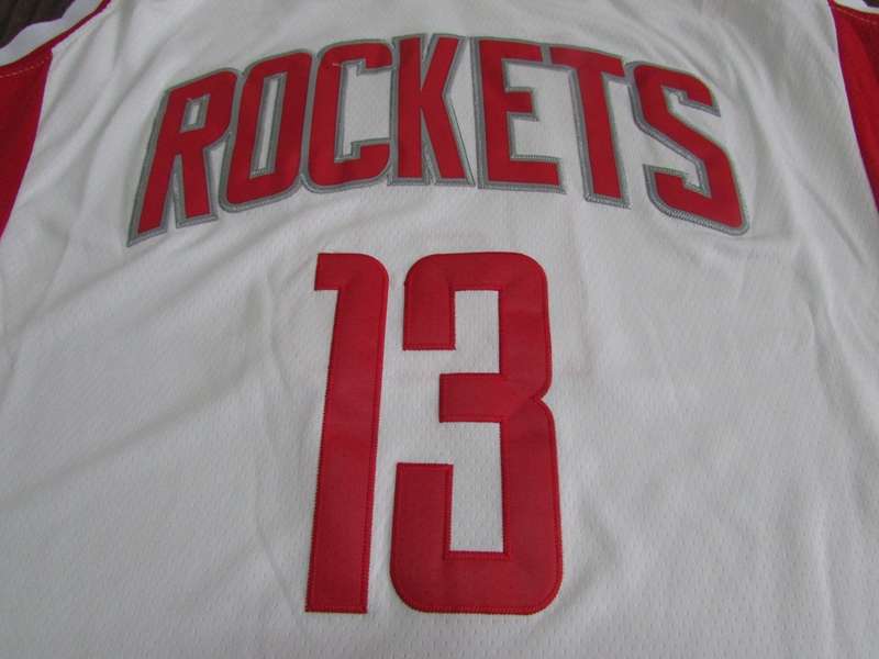 Houston Rockets 20/21 White #13 HARDEN Basketball Jersey (Stitched)